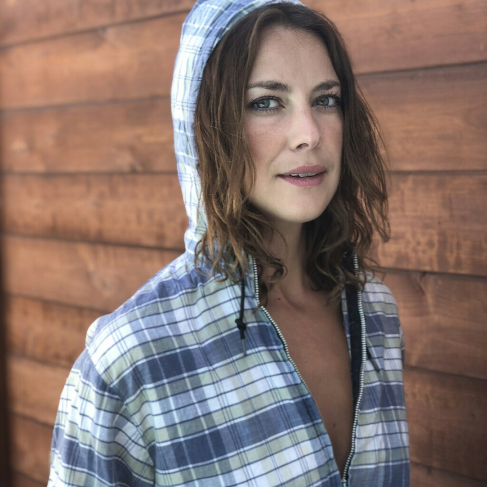 Vintage Plaid Windbreaker 50s Hooded Jacket Medium